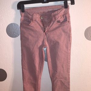 Stretchy skin tight jeans